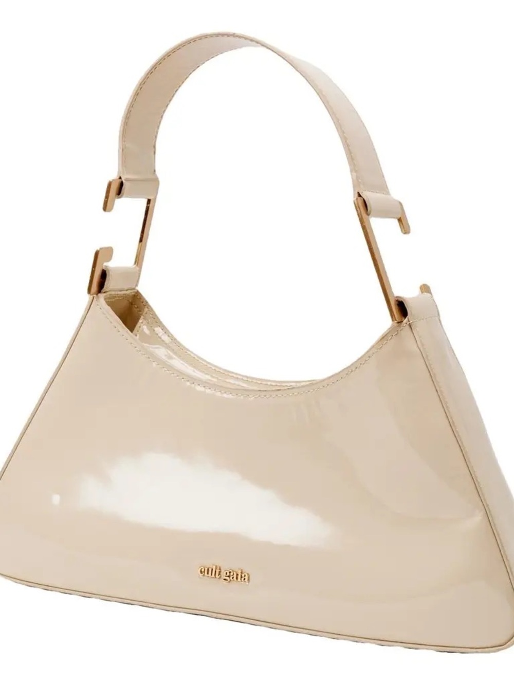 Cult Gaia Aliza Patent Leather Shoulder Bag - Picture 5 of 6